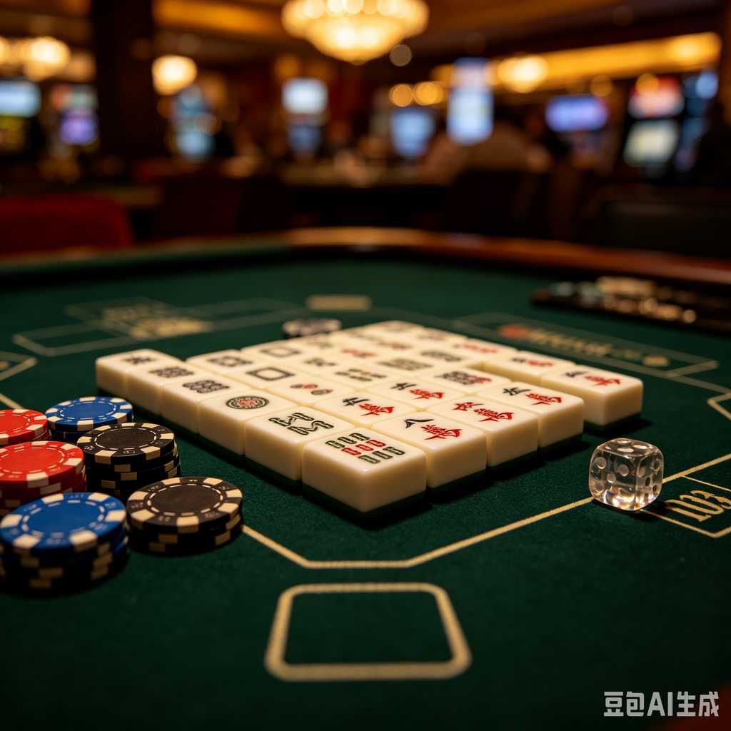embossed mahjong set design